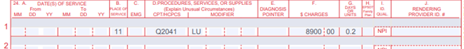claim 1 example