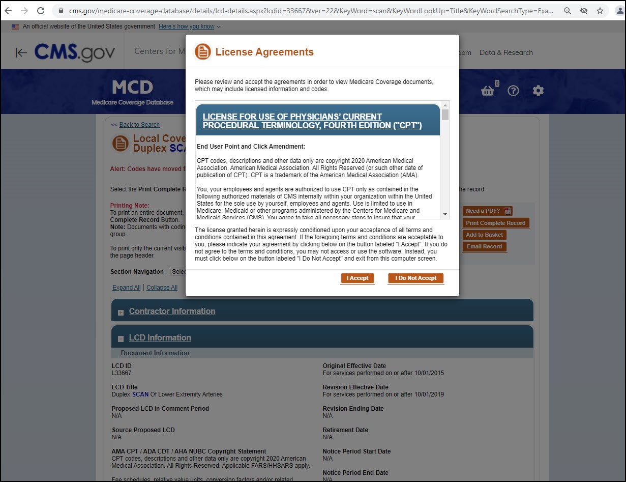 Acuerdo de licencia de MCD