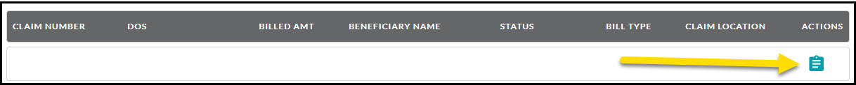 Part A claim summary icon