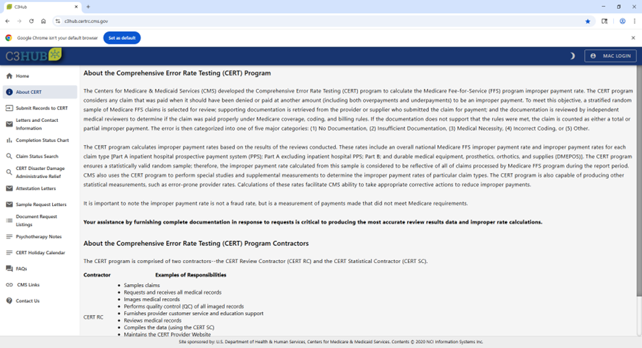 about CERT