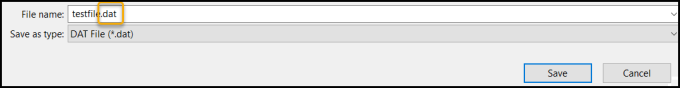 File name change before