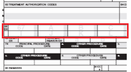 Formulario CMS 1450 - FL67, FL67A-FL67Q