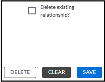 Delete / Clear options