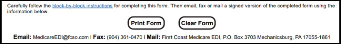 bottom of form submission information