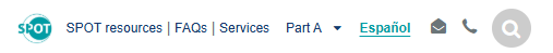 search tool icon, upper right